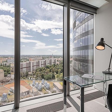 Rentplanet - Apartament Sky Tower 弗罗茨瓦夫 外观 照片