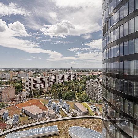 Rentplanet - Apartament Sky Tower 弗罗茨瓦夫 外观 照片