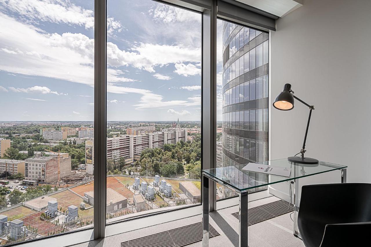 Rentplanet - Apartament Sky Tower 弗罗茨瓦夫 外观 照片