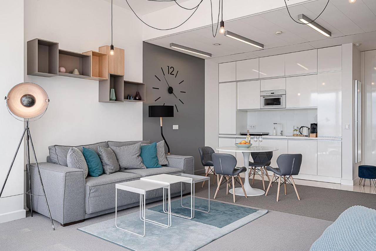 Rentplanet - Apartament Sky Tower 弗罗茨瓦夫 外观 照片